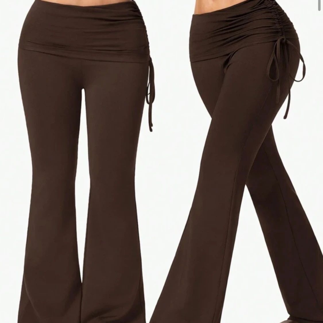 Bruna byxor från SHEIN - 1