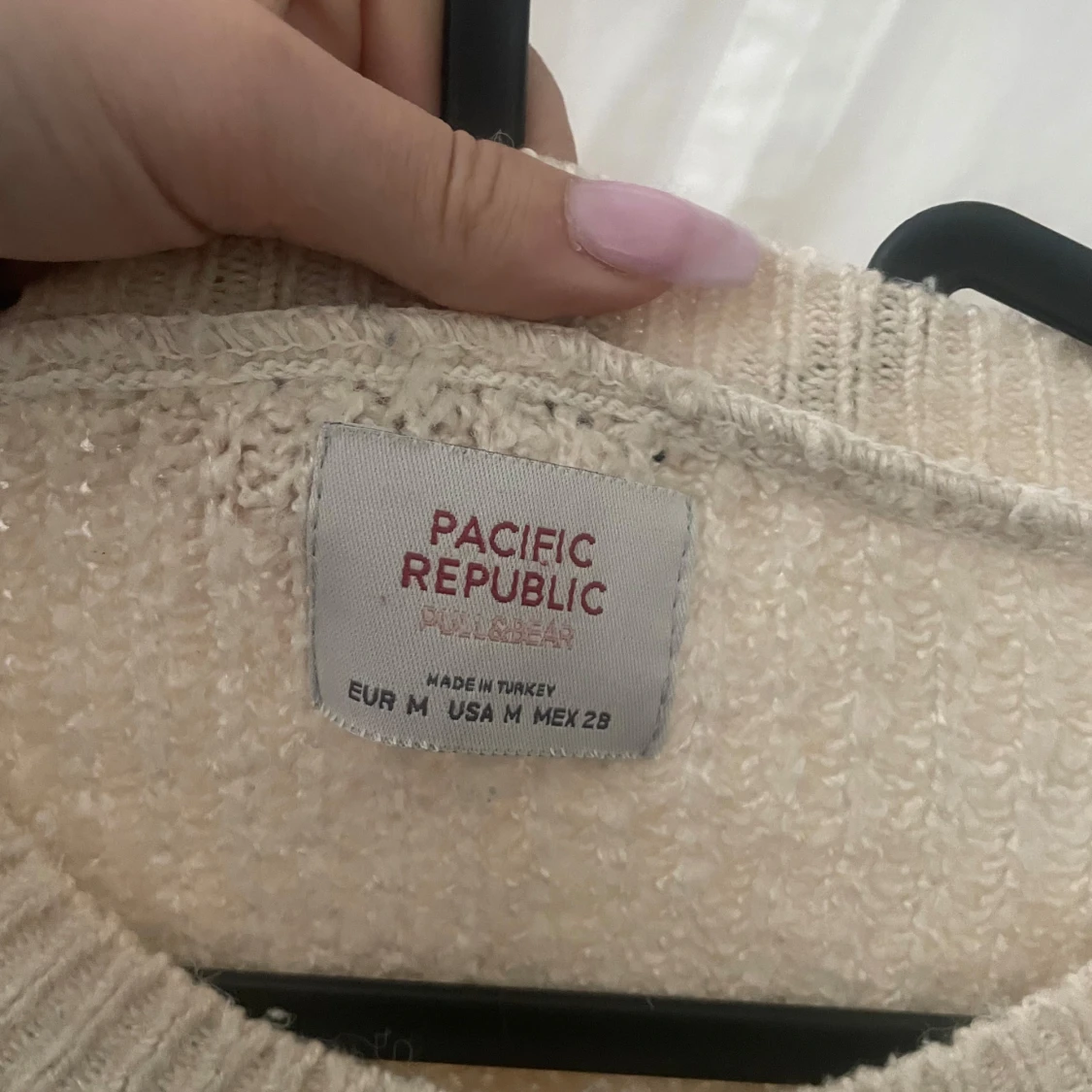 Beige stickad tröja från Pacific Republic - 2