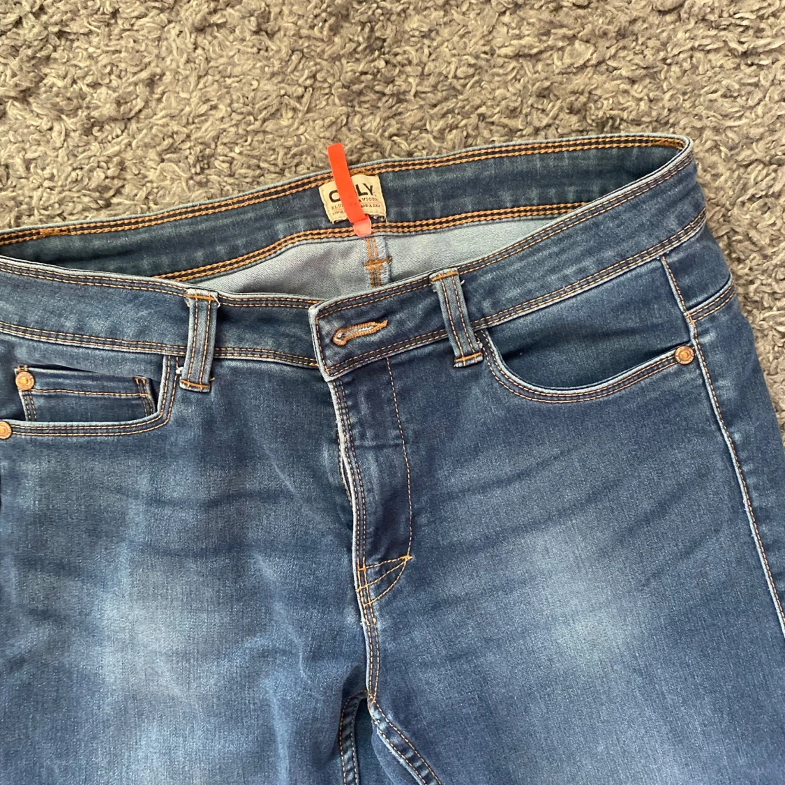 Blå skinny jeans från ONLY - 2