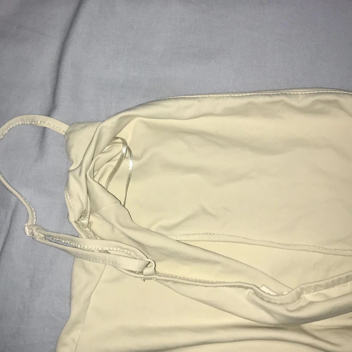 Beige linnetopp från Gina Tricot XS - 2
