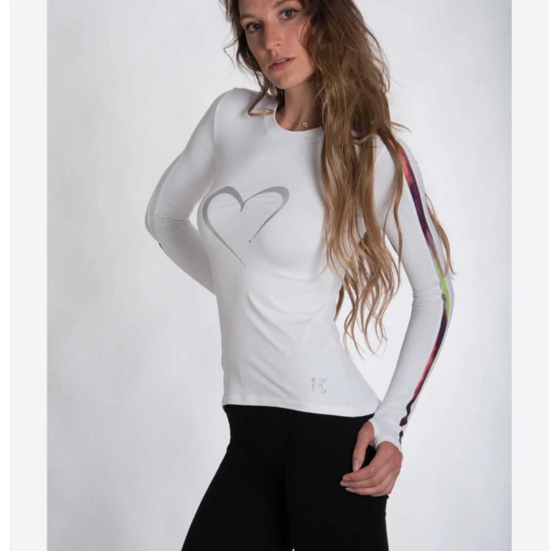 Konståknings vit Thuono tröja  - 2