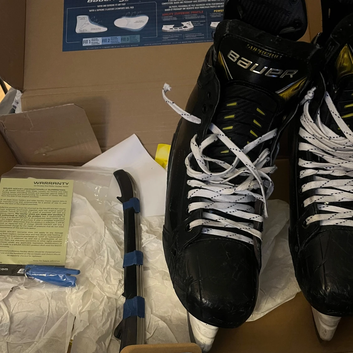 Bauer Supreme Ultrasonic hockeyskridskor - 2