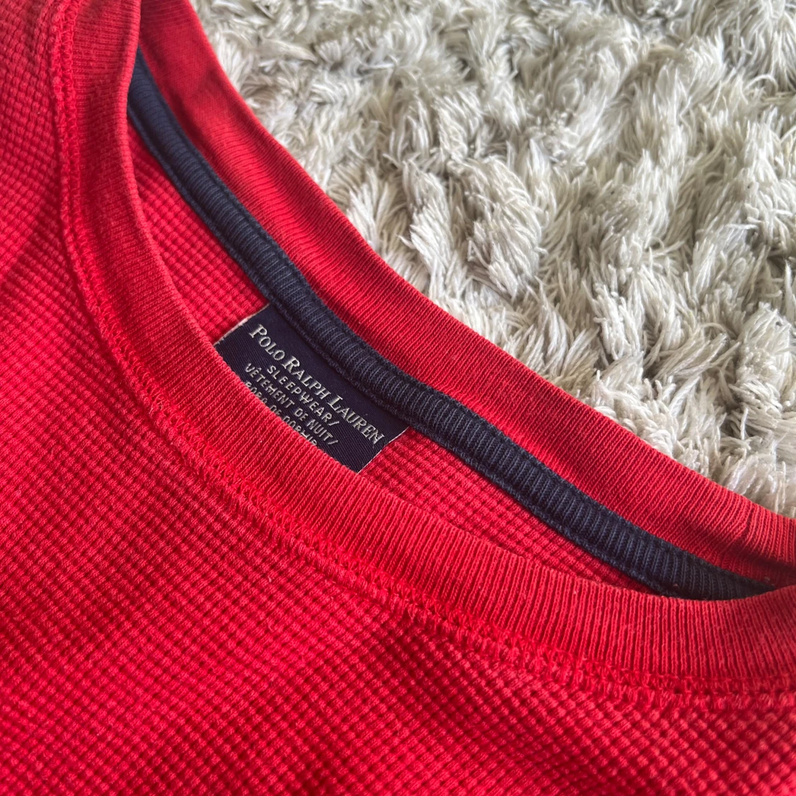 Röd långärmad sleepwear tröja från Polo Ralph Lauren - 2