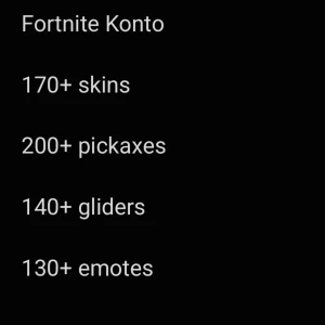 Fortnite konto - DM for more