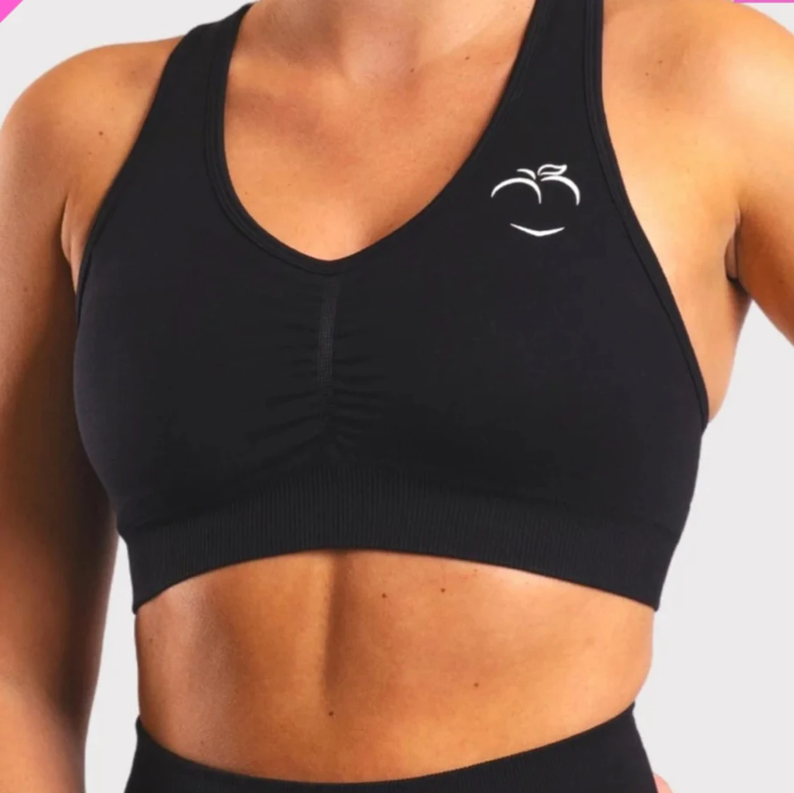 Svart sport-bh från Peach