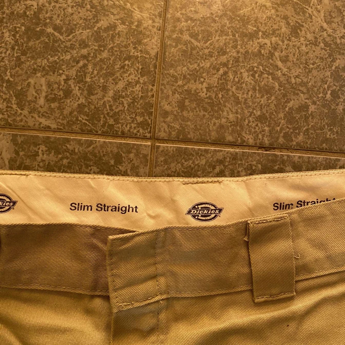 Beige byxor från Dickies - 3