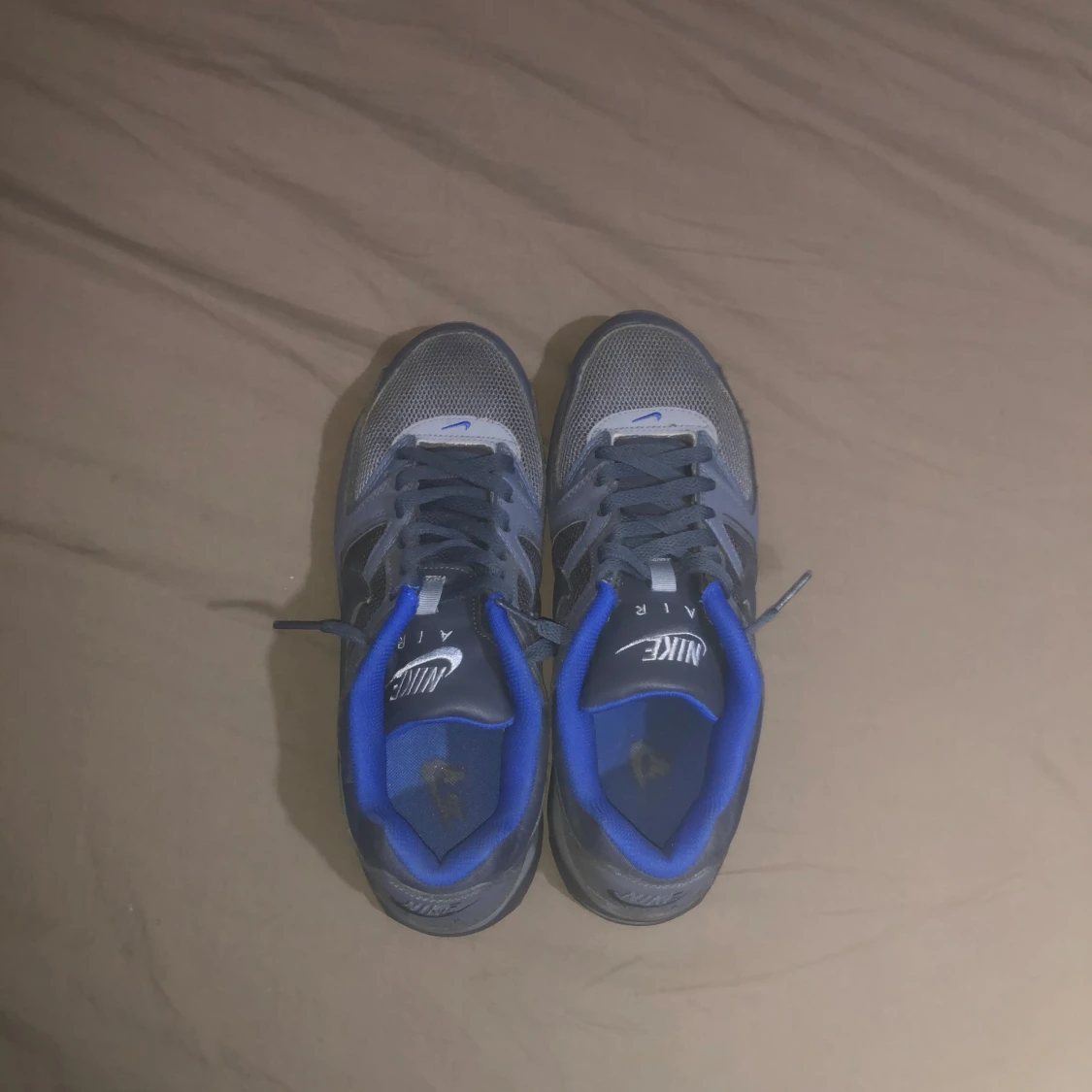 Nike Air Max sneakers i grå och blå - 3