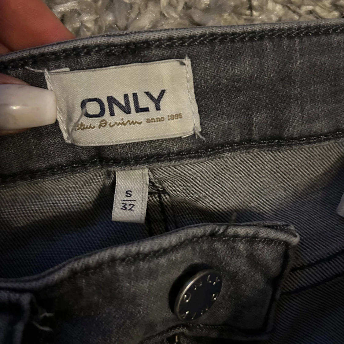 Grå bootcut jeans från ONLY - 2