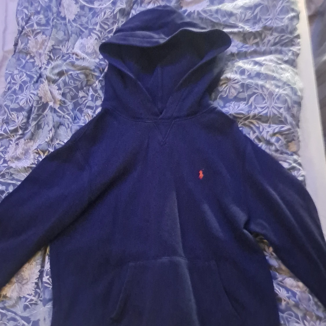 Mörkblå hoodie från Polo Ralph Lauren