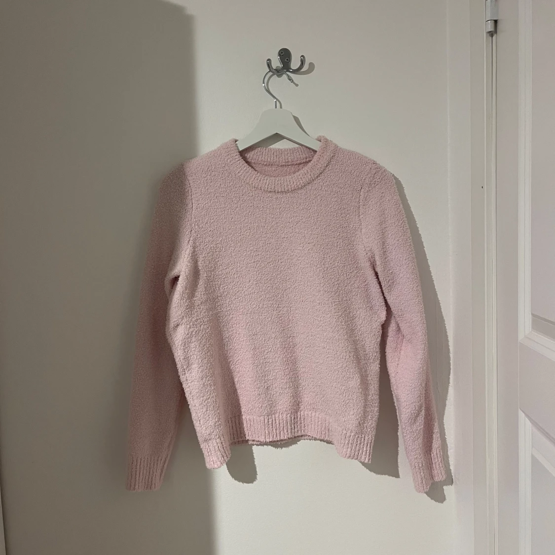 Rosa stickad stickad tröja i storlek S från SHEIN - 1