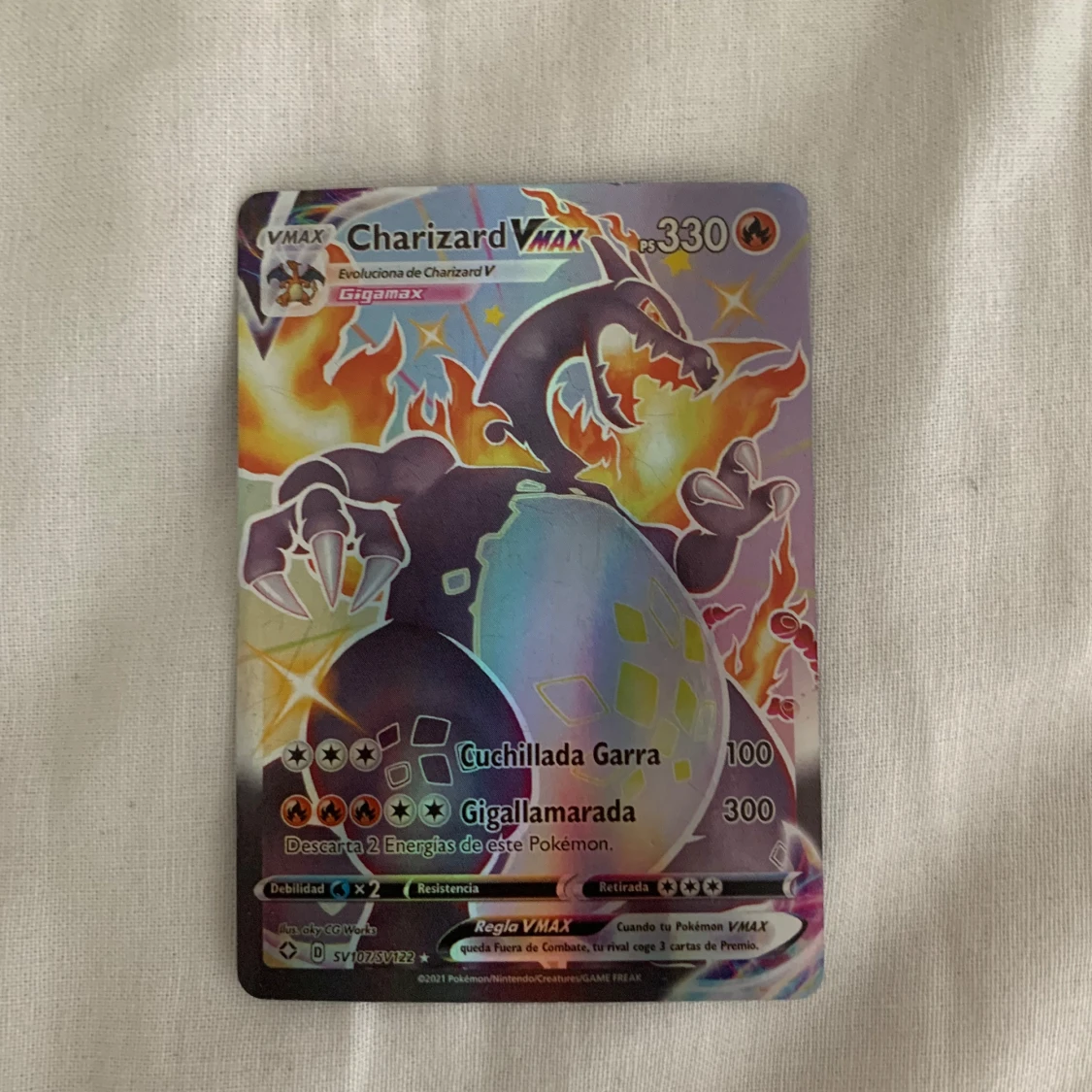Charizard VMAX Pokémonkort (3 st) - 2
