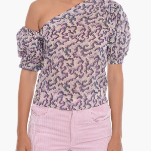 SÖKER!!!!!!!Mönstrad oneshoulder blus från Isabel Marant - SÖKER! Kan betala bra helst storlek xs-s