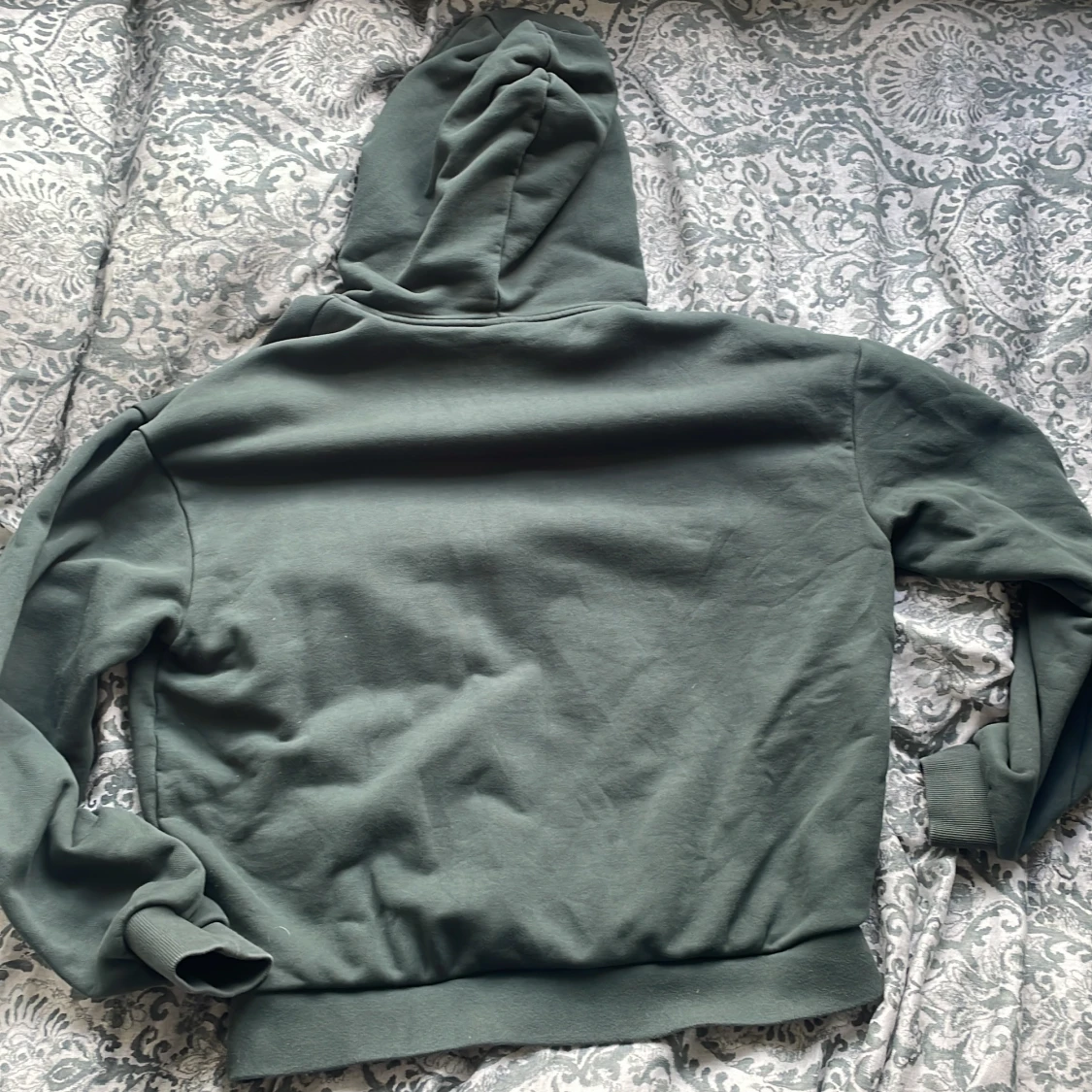 Grön hoodie från Urban Classics - 1