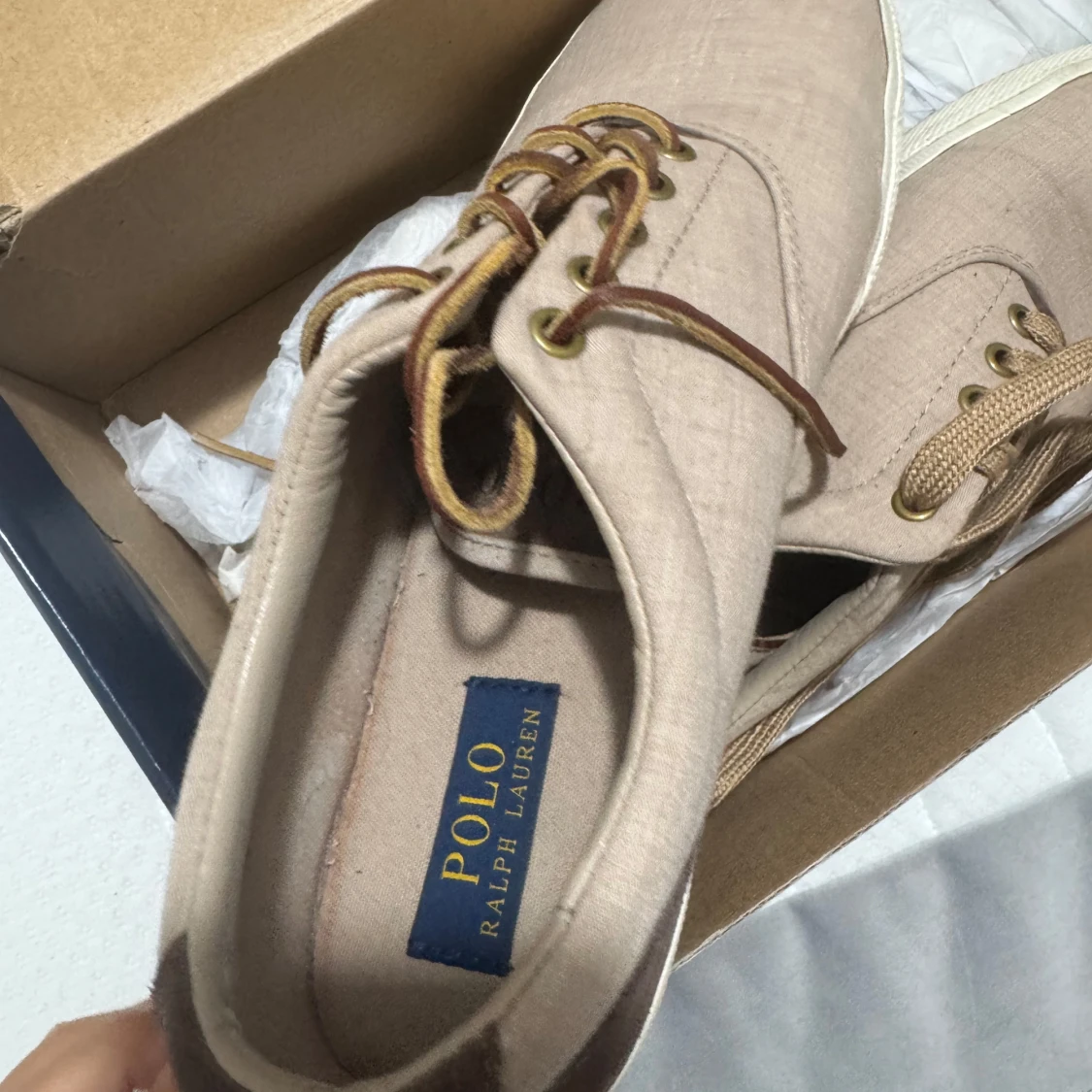 Beige sneakers från Polo Ralph Lauren - 2