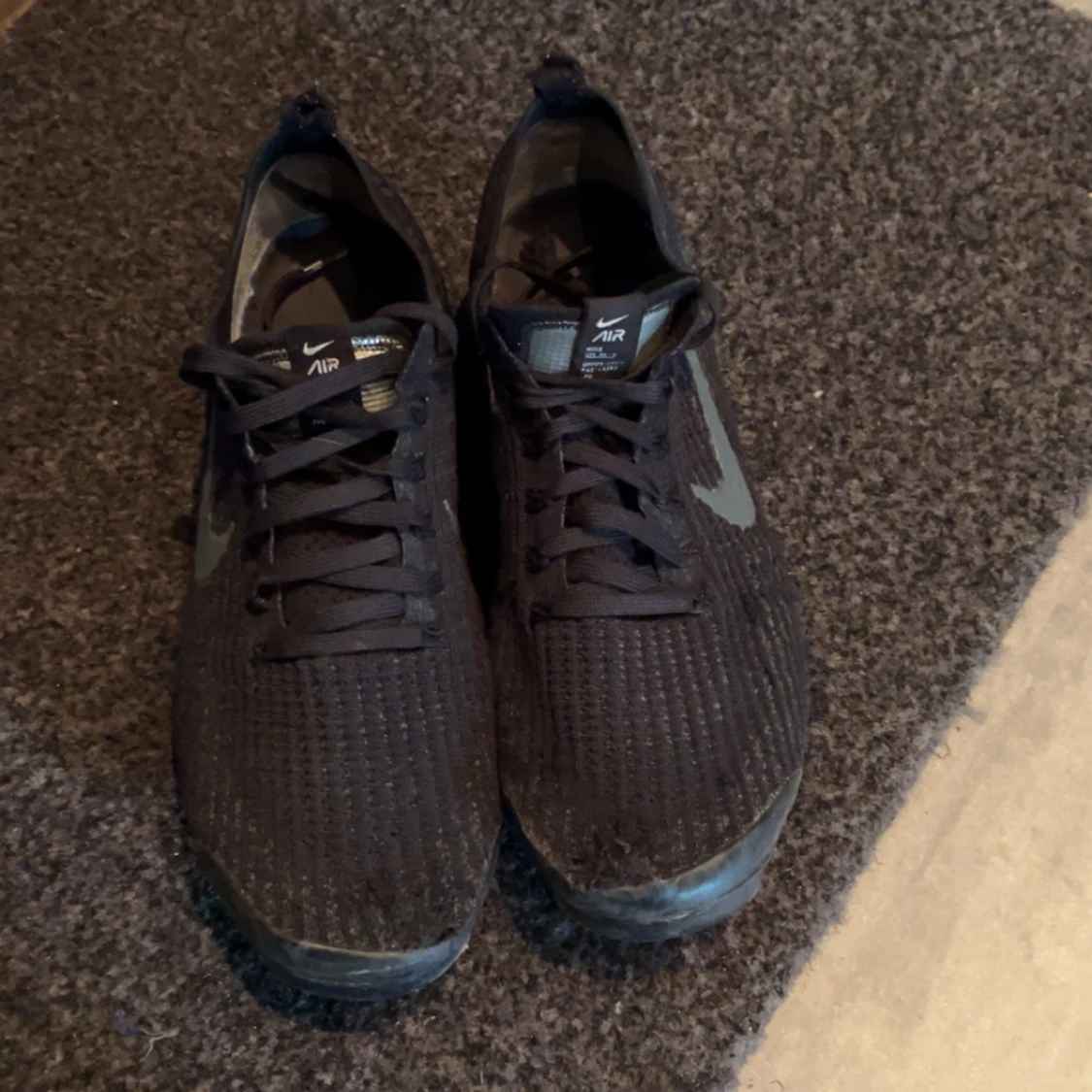 Svarta Nike Air Vapormax sneakers