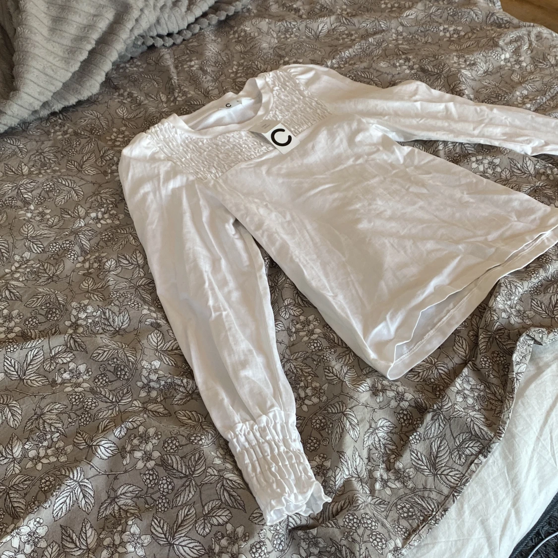 Vit långärmad topp från Cubus - 1