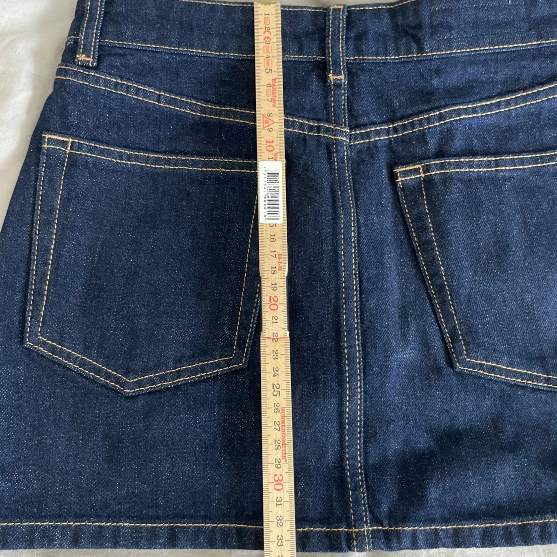 Mörkblå jeanskjol  - 3