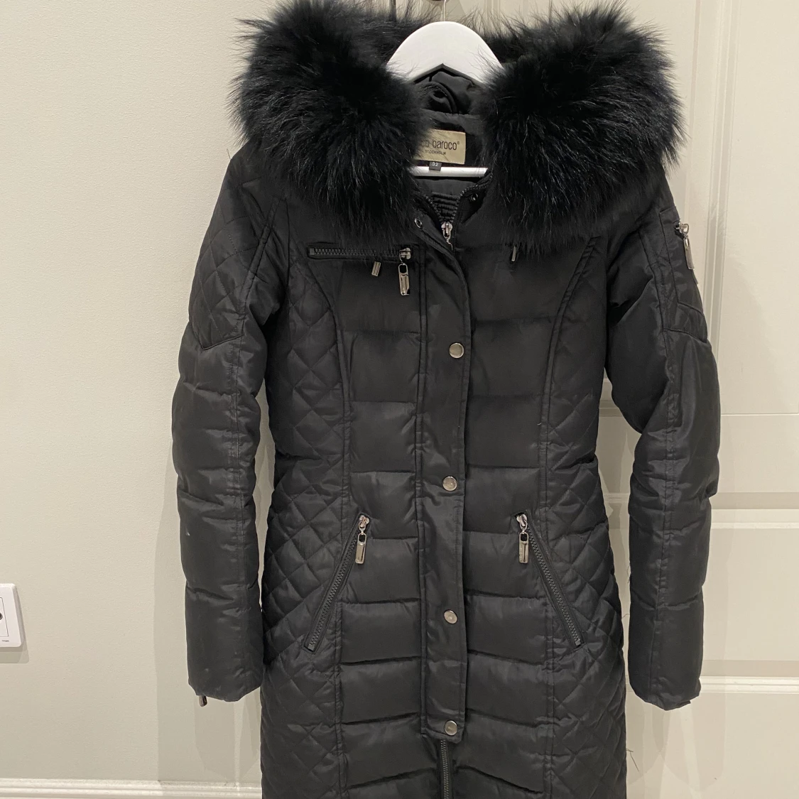 Vinterjacka med päls - 91