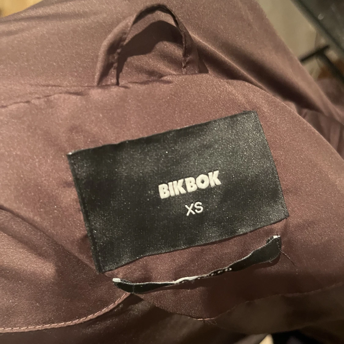 jätte fin brun jacka - 90