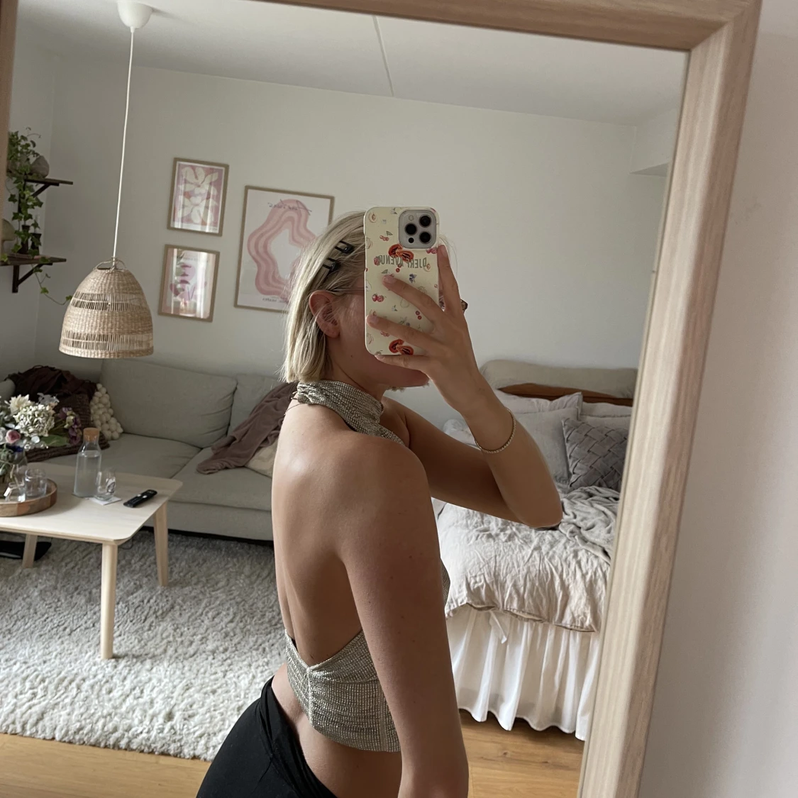 Glitter topp Gina - 90