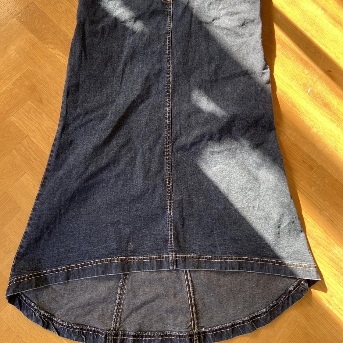 lång jeanskjol  - 90