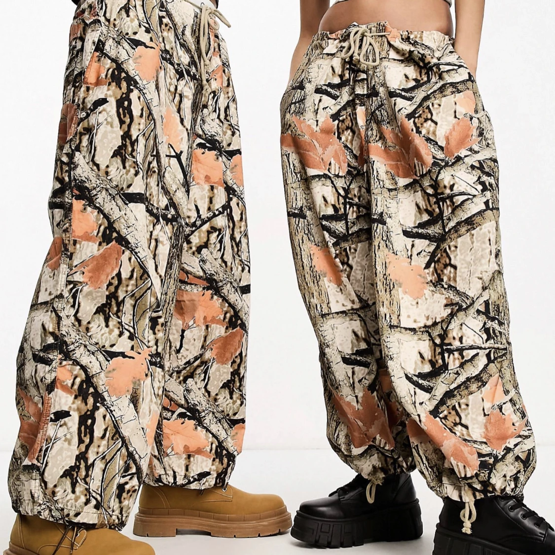 Oversized parachute byxor - 90