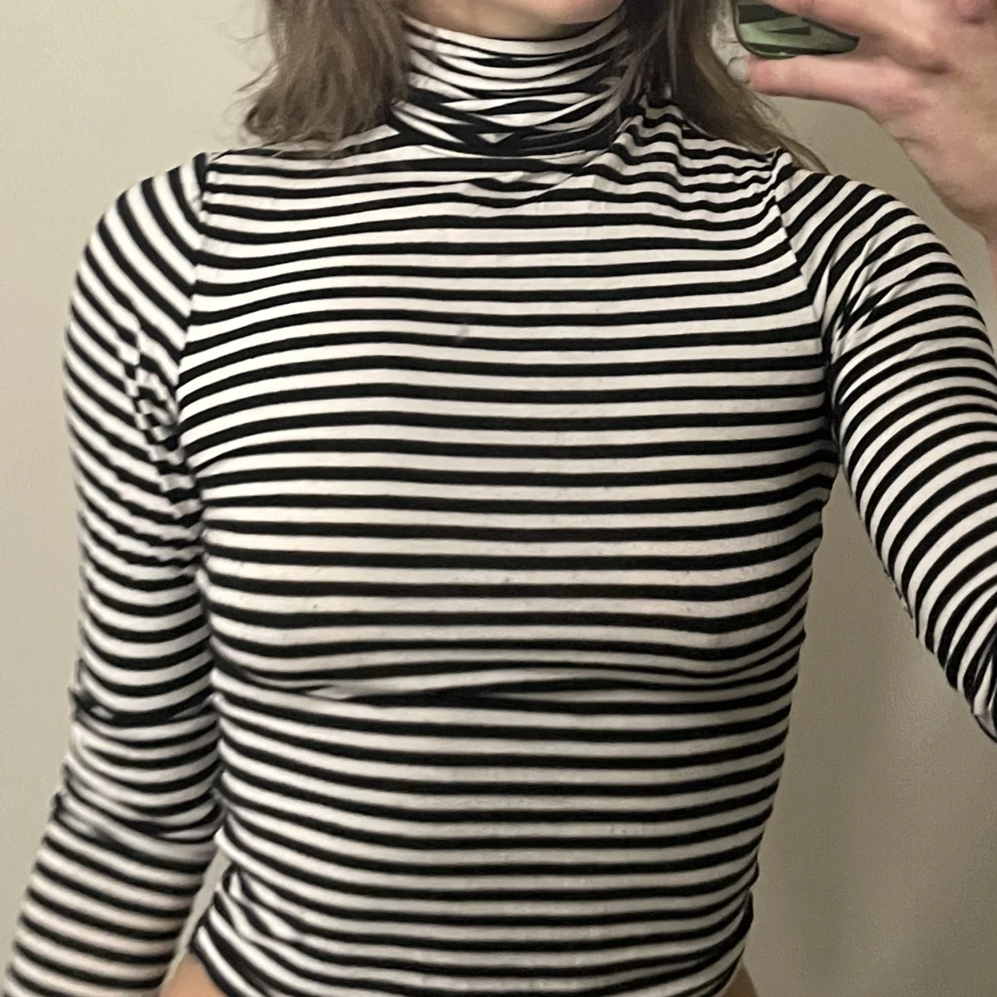 Randig Turtleneck - 90