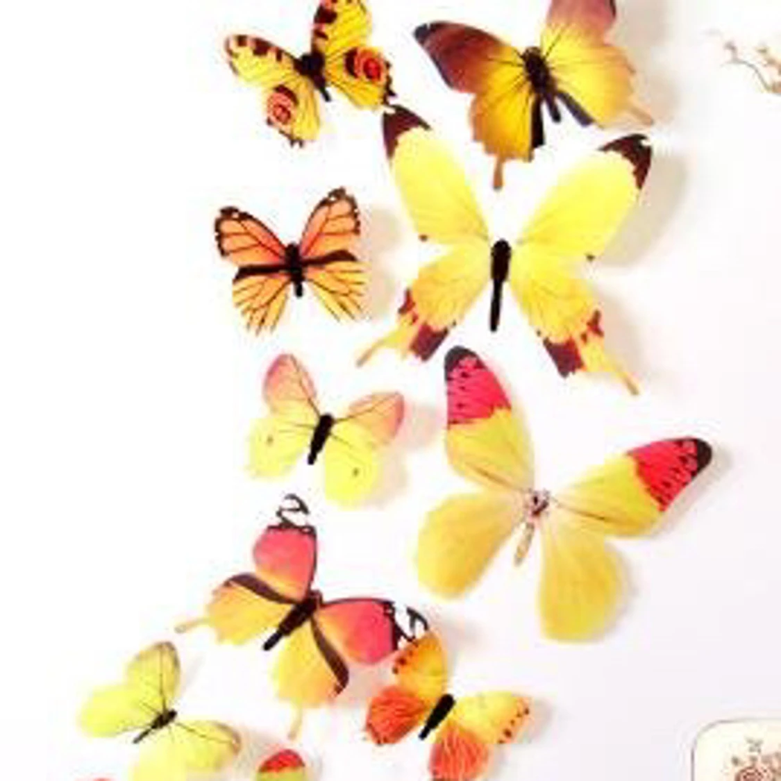 Dekorativa Fjäril / Simulering 3D ,Vägg, Gardin / Kylskåp Dekorativa  - 91