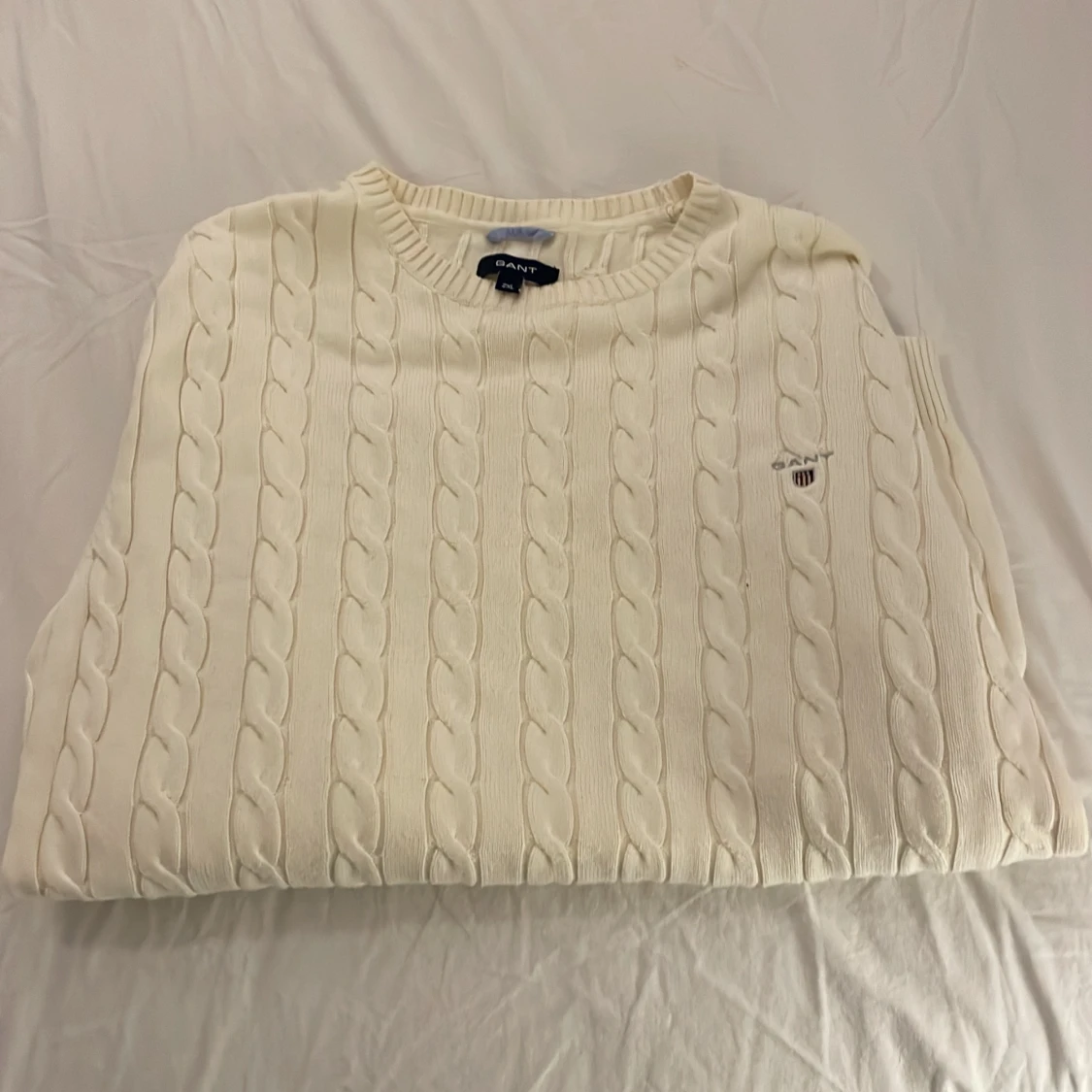 Kabelstickad gant tröja - 90