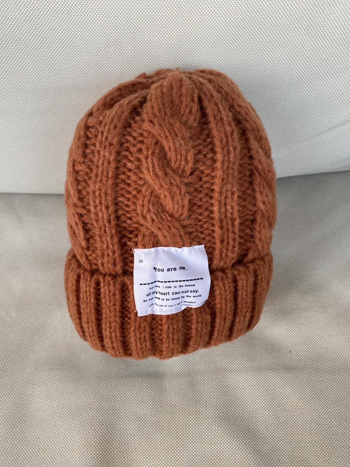 Stickad mössa  - 91