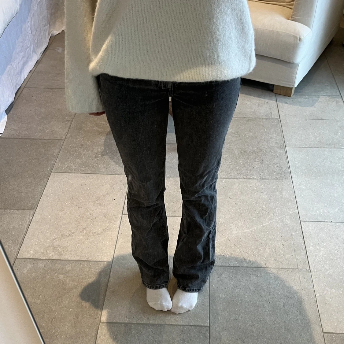 Lågmidjade jeans