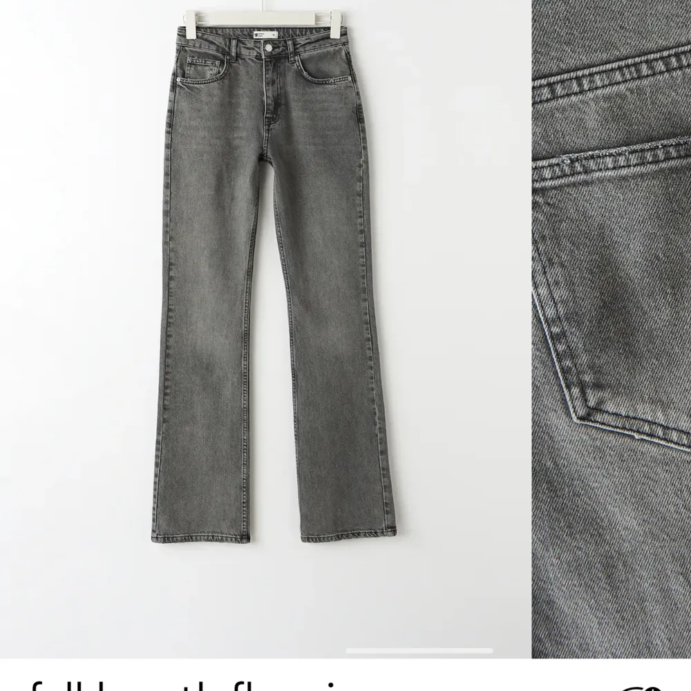 Super fina jeans från Gina. Endast andvända en gång. Säljer för att de är för stora för mig. Pris kan diskuteras Nypris: 499kr. Jeans & Byxor.