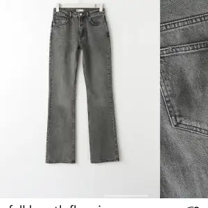 Super fina jeans från Gina. Endast andvända en gång. Säljer för att de är för stora för mig. Pris kan diskuteras Nypris: 499kr
