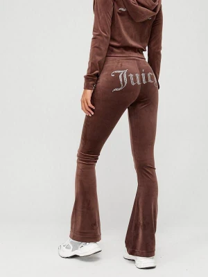 Juicy couture byxor brun  - Juicy couture brown diamanté slim flare pants. Brand new with tag.  retail price 918 SEK