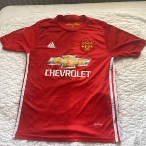 Manchester United - Ibrahimović - Storlek: S Skick: Helt okej, inga stora skador eller slitage förutom på premier league loggan som de syns på bilden. 