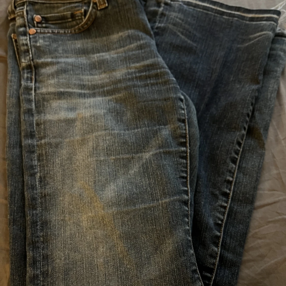 Lågmidjade jeans