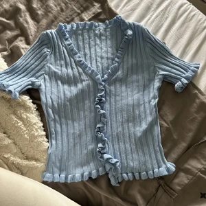 Ljusblå topp - Bara använd 3 gånger!