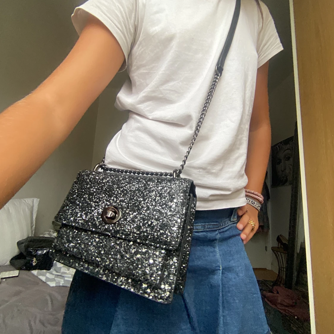 glittrig väska!  - 91