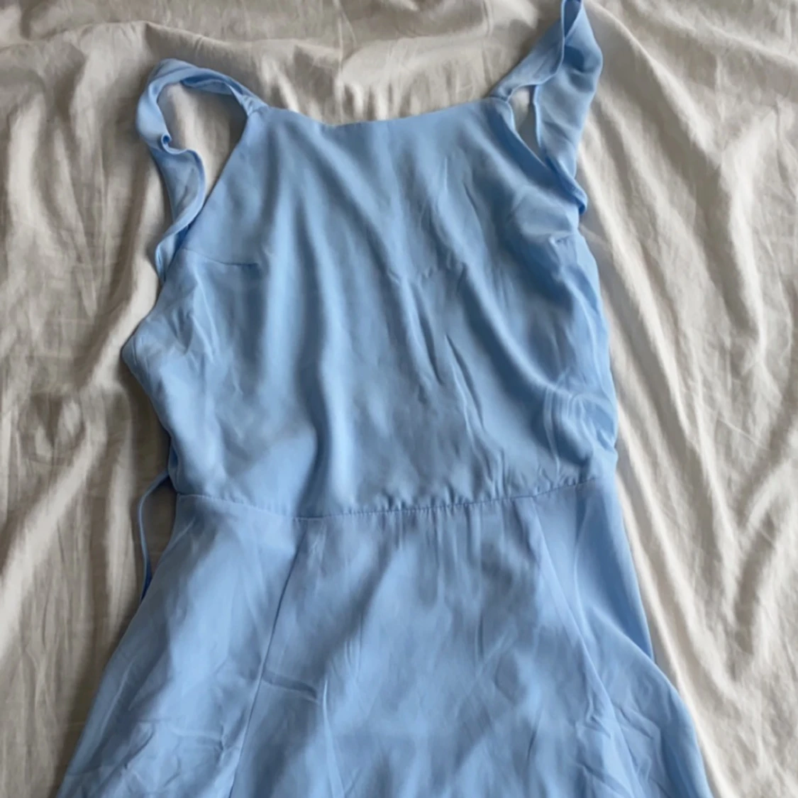 Ljusblå klänning - 90