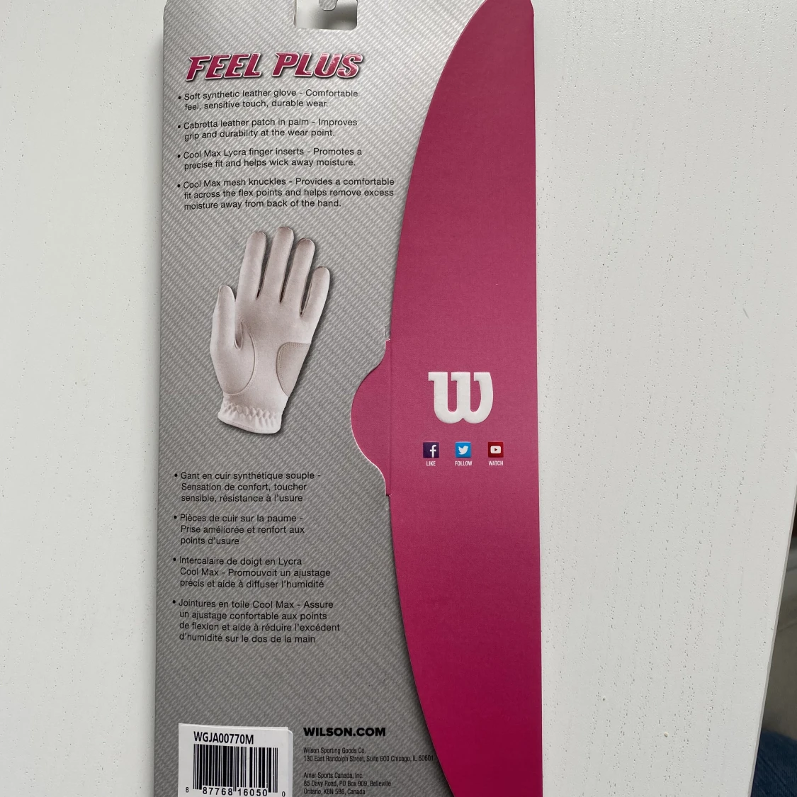 Golfhandske vänster dam - 91