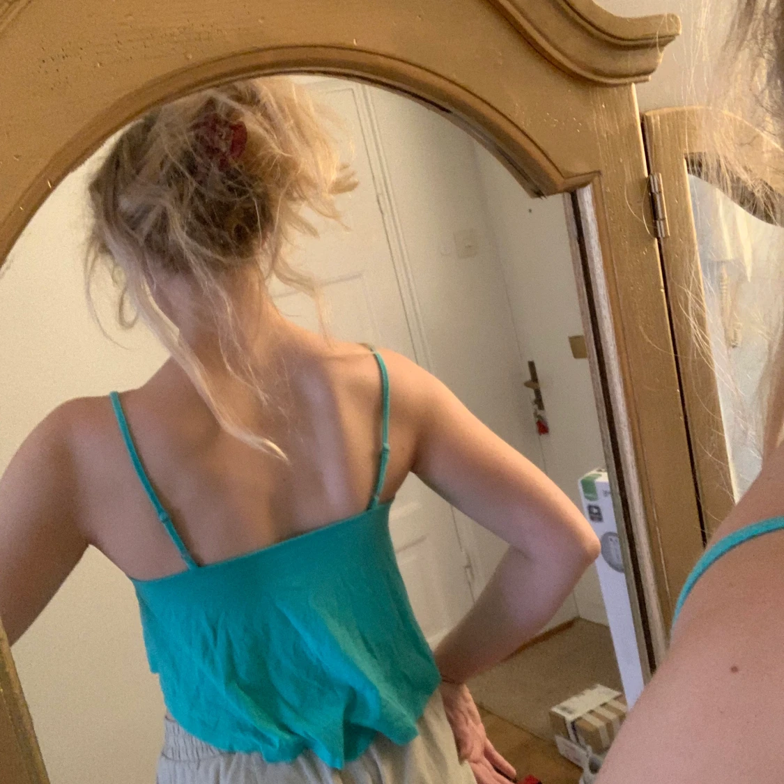 Kort linne från H&M Divided i strl S - 90