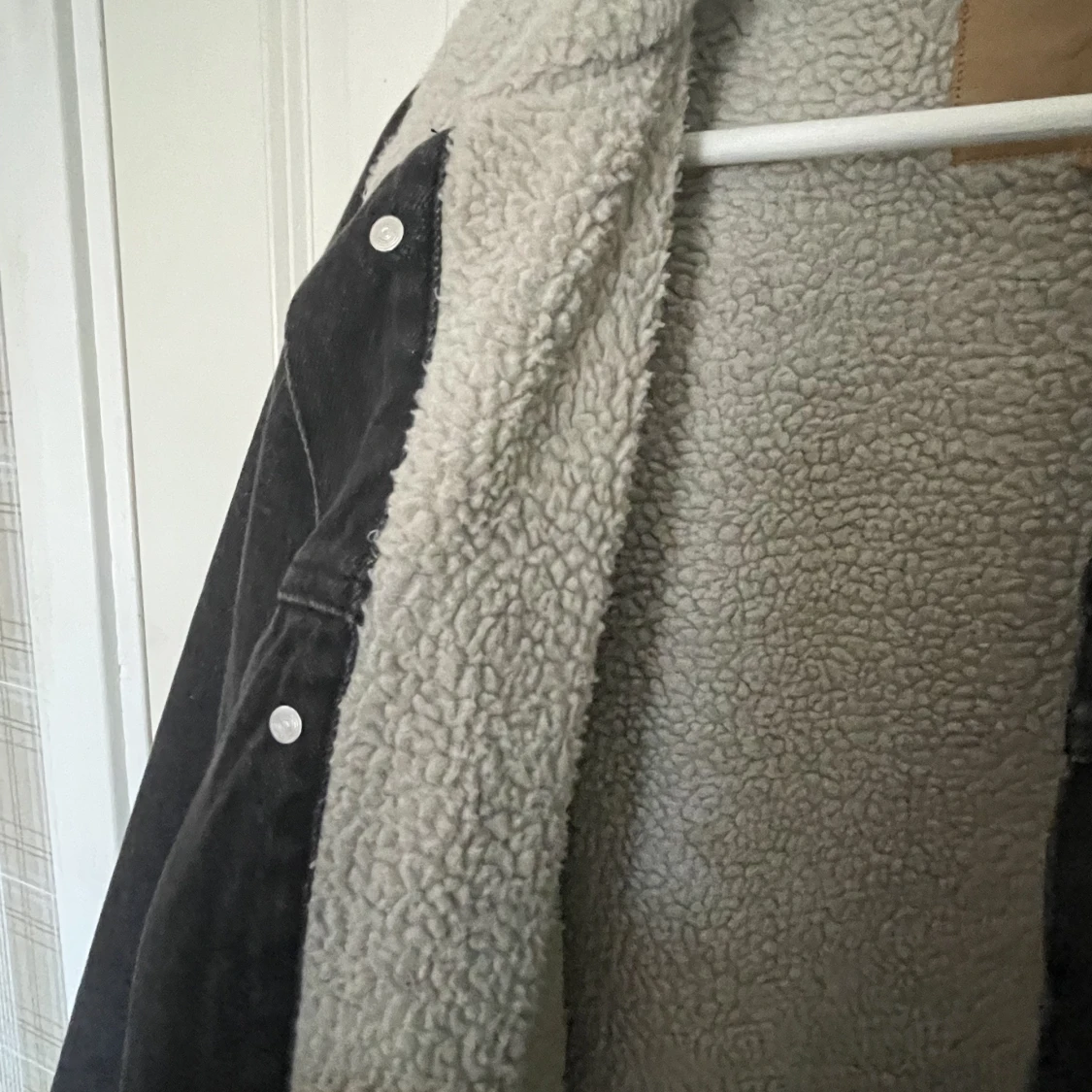 Svart Denin Jacka - 90