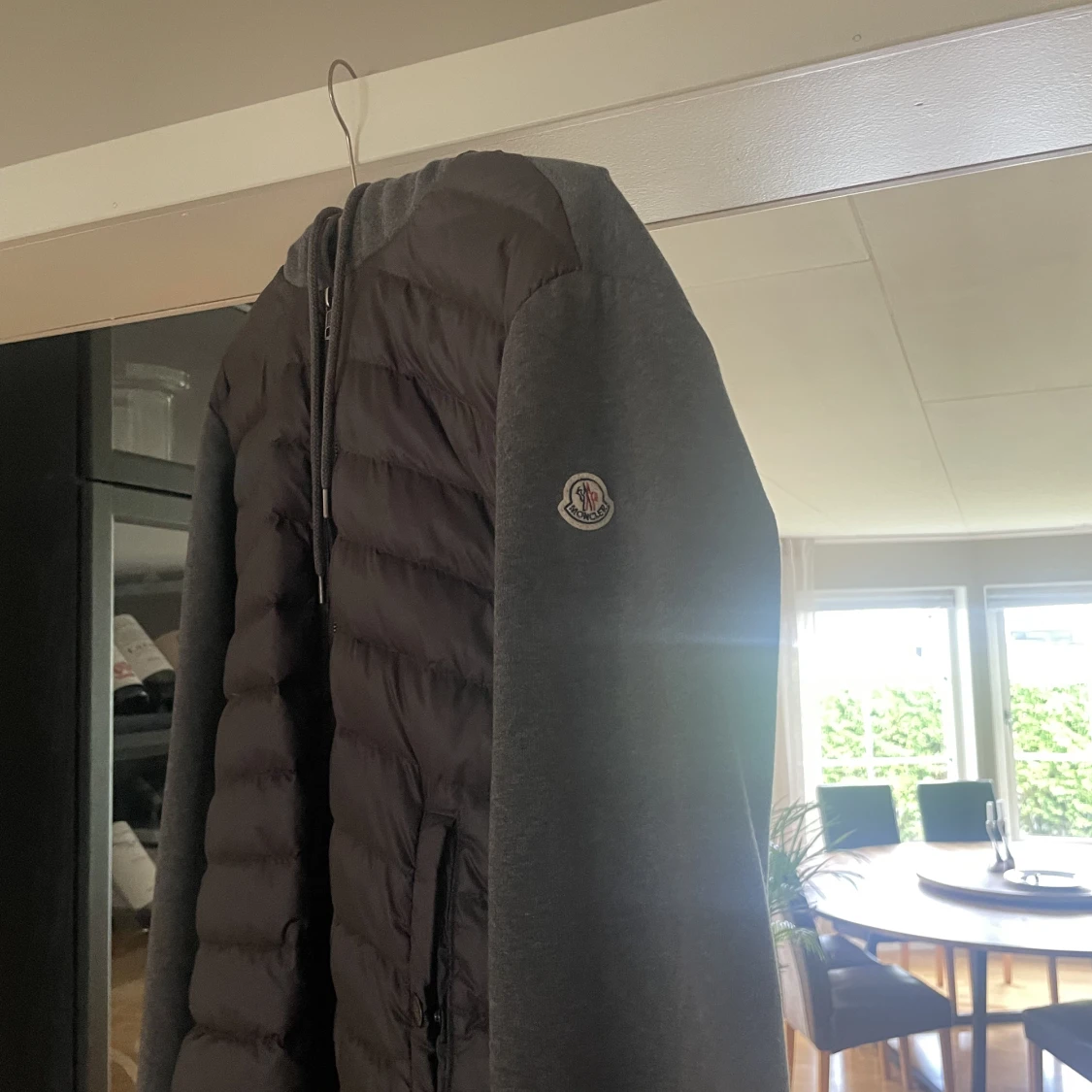 Moncler hooded down cardigan