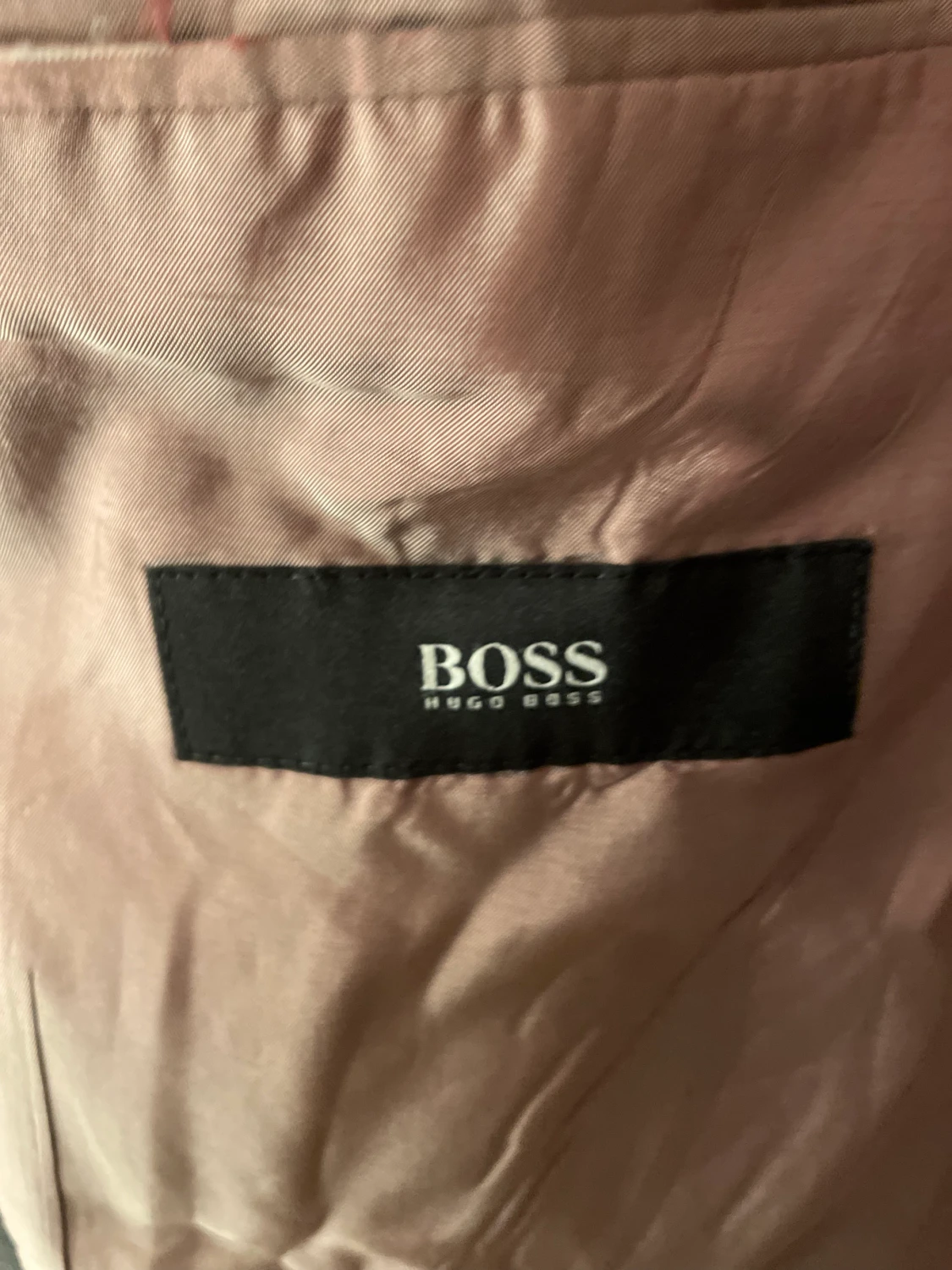 Svart linne hugo boss kavaj - 90