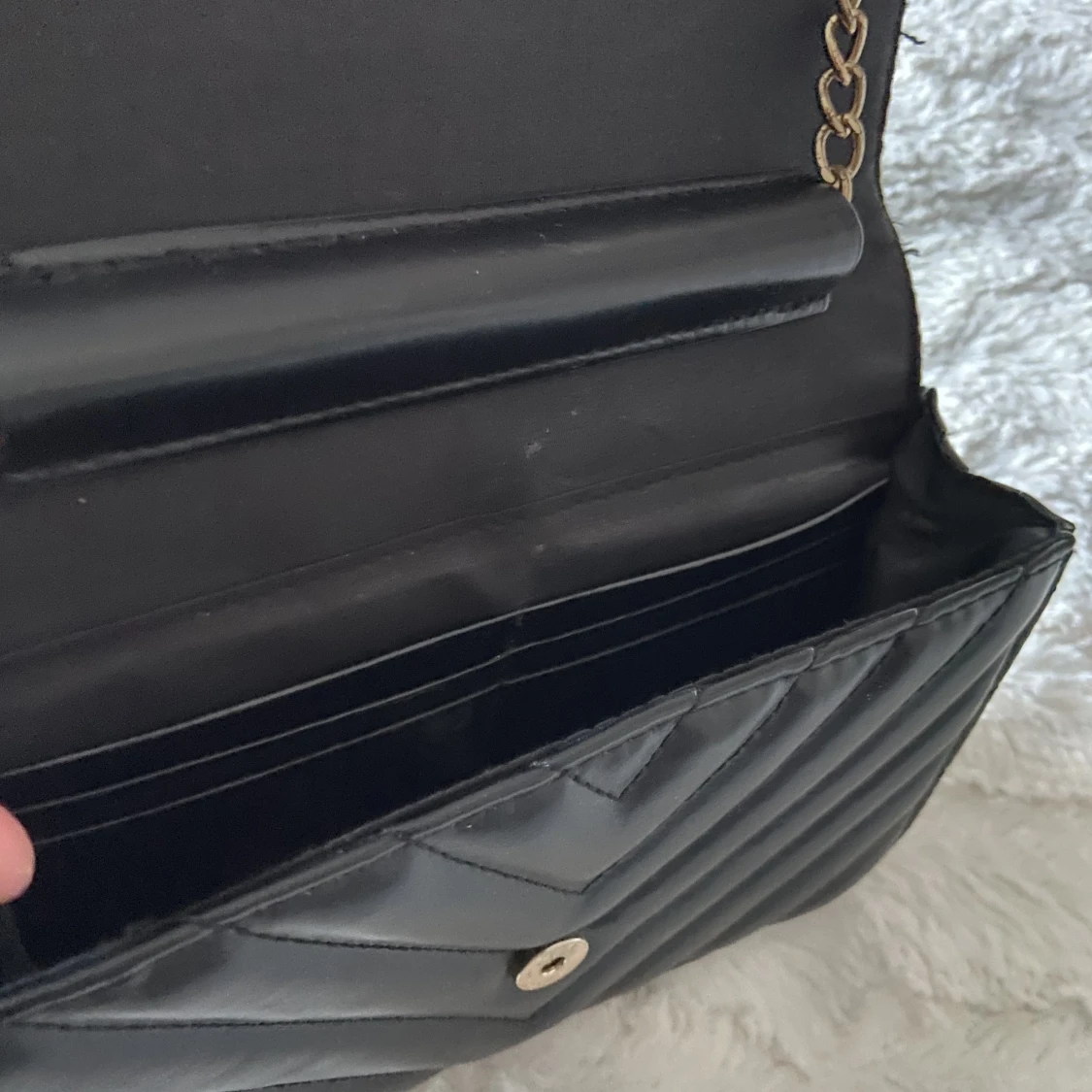 Svart handväska - 90