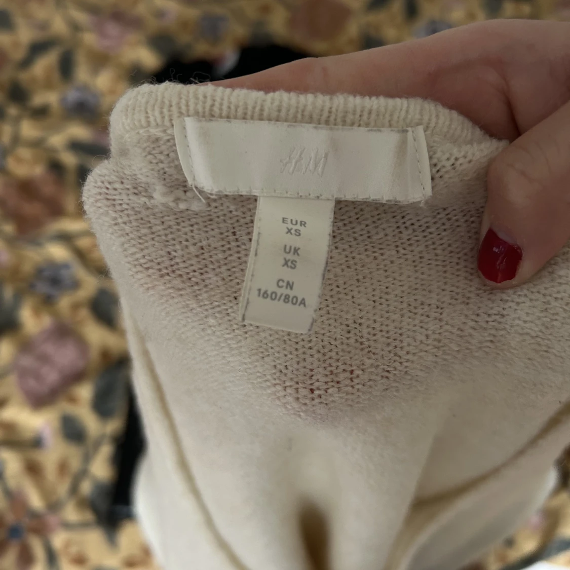 H&M stickad tröja  - 91