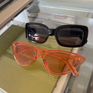 Fina solglasögon från H&m och Zara, rosa och svart