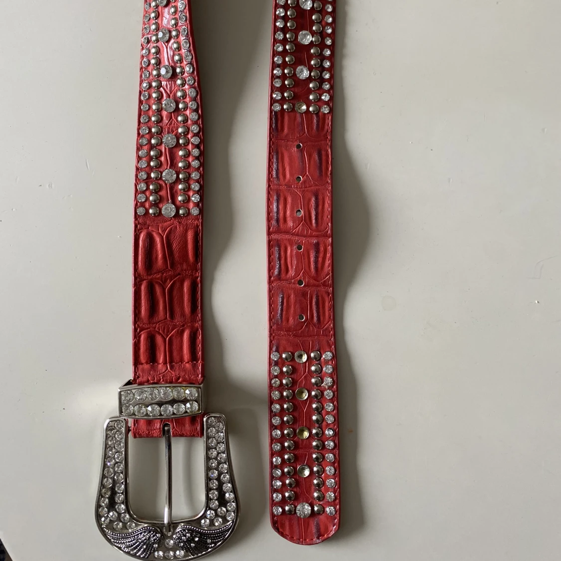 Rhinestone bälte - 90