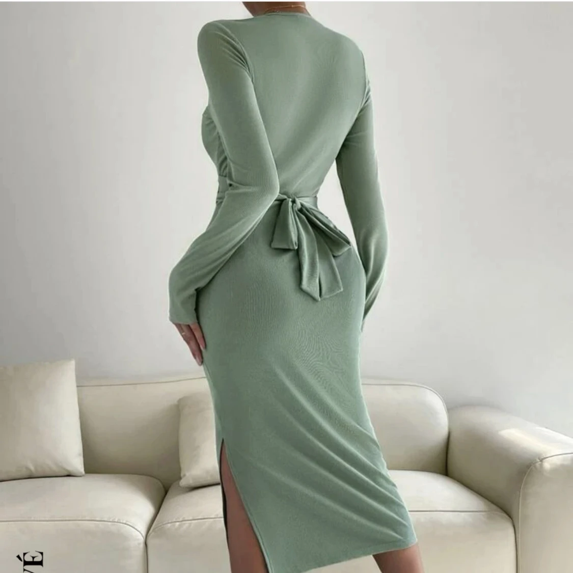 Grön klänning - 91