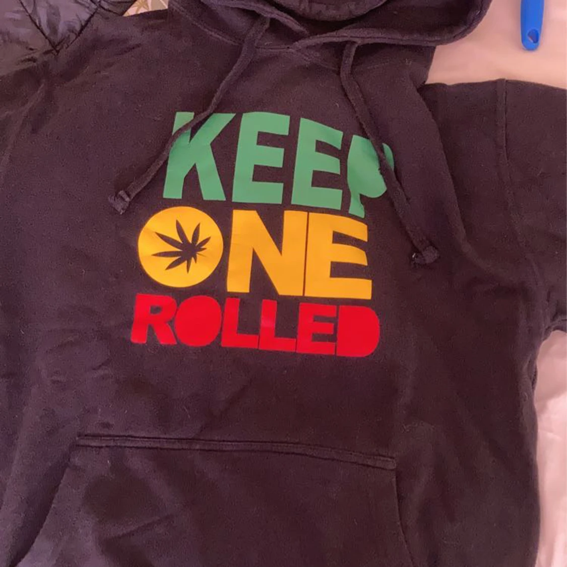keep one rolled rasta hoodie - 90